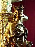 Detail of the 1862 reliquary.