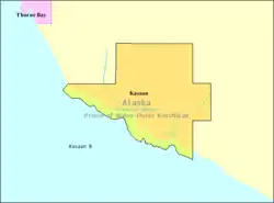 Detailed map of Kasaan