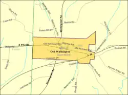 Detailed map of Old Washington