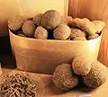 Sea balls in a historic collection