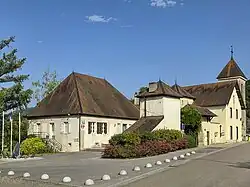 The village centre