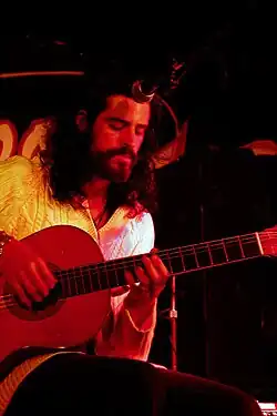 Devendra Banhart performing
