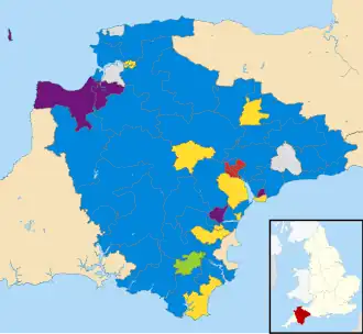 2013 results map