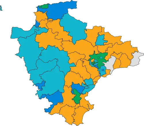 2025 results map