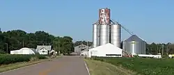 West along Nebraska Spur 18C at Deweese, September 2010