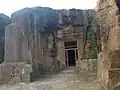 The caves.