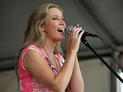 Corcoran performing in 2010
