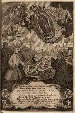 Image 52Mexico City epidemic of 1737, with elites calling on the Virgin of Guadalupe (from History of medicine)