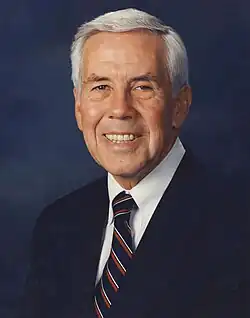 Senator Richard Lugar from Indiana (1977–2013)[15]