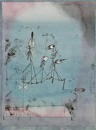 Image 28Paul Klee, 1922, Bauhaus (from History of painting)