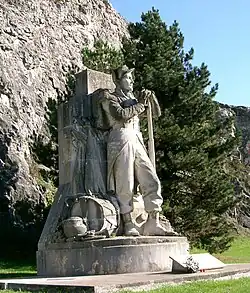 Grenadier&nbsp;[fr] by Georges Diebolt, in Dijon, birthplace of its sculptor
