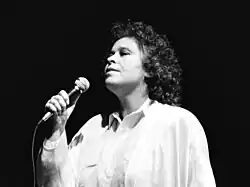 Dimitra Galani performing in Athens (1991)