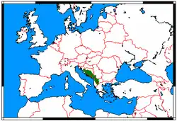 Map of range