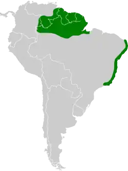 Map of range