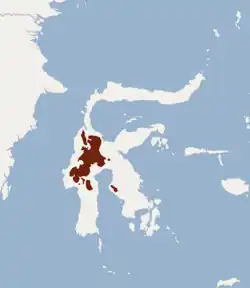 Map of range
