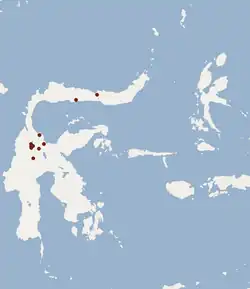 Map of range