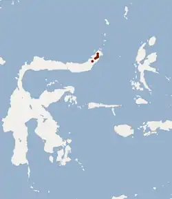 Map of range