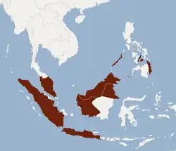 Map of range