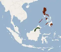 Map of range