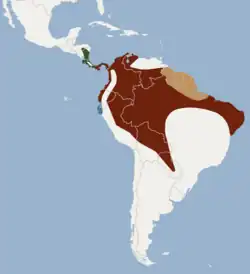 Map of range
