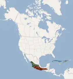 Map of range