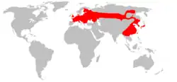 Map of range