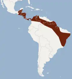 Map of range