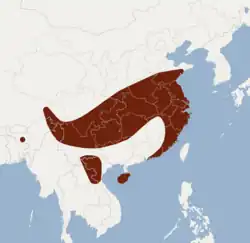 Map of range