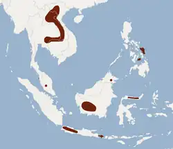 Map of range