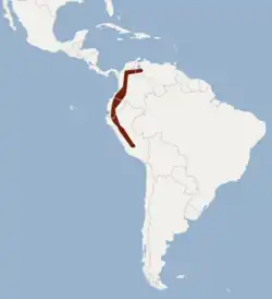 Map of range