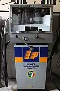 An IP distributor from the 1980s showing the advertising link with the Italy national team.