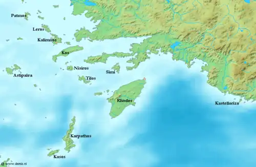 Image 43The Dodecanese Islands (from List of islands of Greece)
