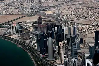 Skyscrapers in Al Dafna