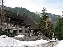 Mountain hut in Chochołowska Polana