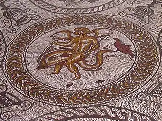 Dolphin mosaic
