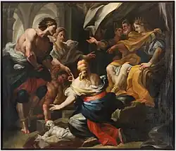 Judgement of Solomon, c. 1690