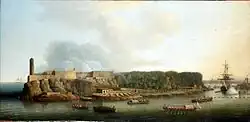 The Morro Castle and the Boom Defence Before the Attack