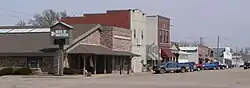 Downtown Doniphan: West Plum Street, seen from the southwest, March 2010