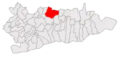 Location in Călărași County