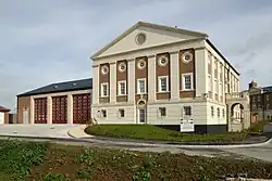 Fire station by Calder Peel[49] (Dorset & Wiltshire Fire and Rescue Service)