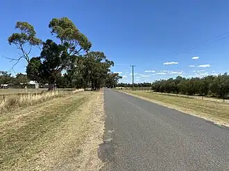 Downside Village Road in Downside
