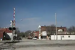 Crossing on South David St.