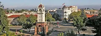 View of downtown Santa Cruz