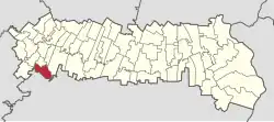 Location in Ialomița County