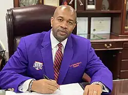 Dr._A._Zachary_Faison,_Jr._in_office