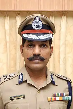 Sylendra Babu in Police Uniform