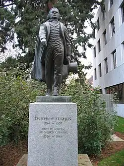 The statue in Salem, Oregon