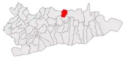 Location in Călărași County