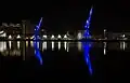 Docks at night