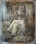 Daguerreotype of John William Draper, fall 1839
